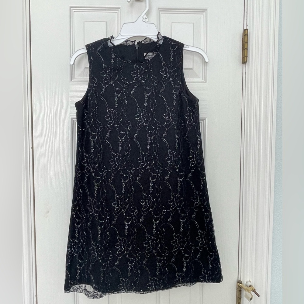 Maria Casero Black Lace front dress